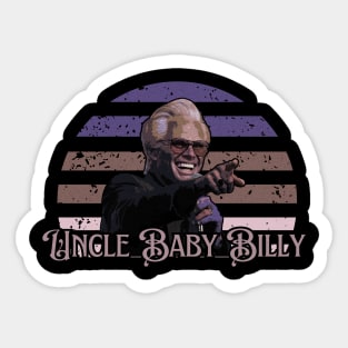 Uncle Baby Billy vintage Sticker
